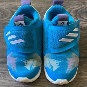 Adidas frozen tennis shoes size 7